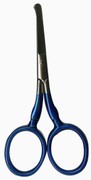 Blue Blunt Scissors 3 1/2